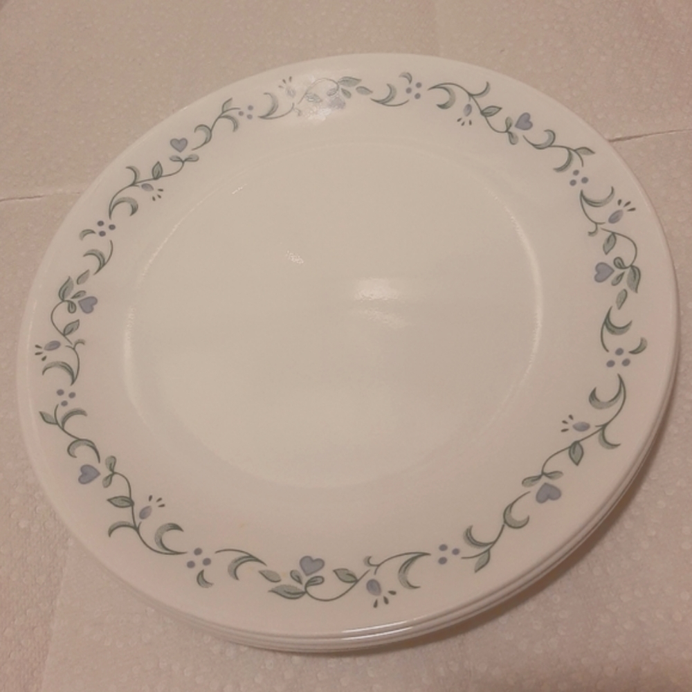 Set of 4 Corelle Dinner Plates